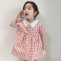 Girls Skirt Childrens Clothing 2021 Summer New Small and Medium Childrens Dress Sleeveless Princess Skirt