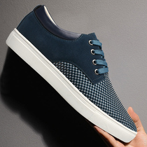 Summer Board Shoes Mens Breathable Mesh Face Shoes Han Edition Trendy Men Sports Casual Shoes Hollowed-out 2020 New Mens Shoes