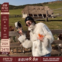 CC fur girlfriend imported Tuscan young new fur one slim fur fur coat female winter