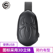 Starry knight motorcycle chest bag men and women messenger bag USB charging shoulder bag riding hard shell bag SKB 351