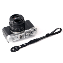 Backpackers DM-1 micro single anti-camera hand wristband ultra-soft fibre leather side shaft digital hand with manual DIY hand rope