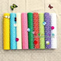 Kindergarten environment decoration supplies Classroom partition mesh screen Entrance curtain wall background material Jacquard mesh