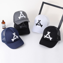 Hat Mens Spring Summer Han Edition Womens Tide Truck Cap Thicken Mesh Hat Casual 100 Hitch Red Hat Duck Tongue Cap Student