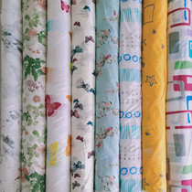 A custom-made anti-mildew waterproof polyester cloth shower curtain partition curtain shower account export remaining fabric custom with lead wire