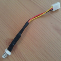 Fan deceleration line downline suitable for all types of CPU fan noise reduction downline 3PIN