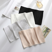 Pure cotton wrapped in the chest underwear woman in summer without shoulder-wearing breast anti-walking thin pieces of outer wearing vest