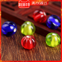 Ancient French glazed pumpkin flat beads multi-color abacus beads star moon diamond accessories accessories DIY bracelet bracelet