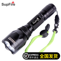 New supfire Shenhuo tactical flashlight C10S strong light Shenhuo long-range charging waterproof and self-defense imported LED