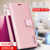 Suitable for huawei p40 phone case Film honor p4OPro flip cover leather case huawei reverse cover all-inclusive ELS-AN00 folding ANA double-sided buckle P405G-