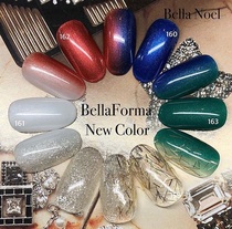 (Spot) Japan imported bella forma Christmas series nail nail polish light therapy glue 158-163