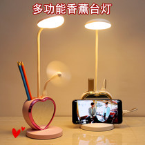Net Red night light multifunctional led eye protection lamp charging desk bedroom student dormitory learning folding
