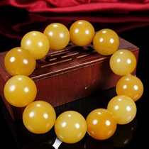 Full yellow hand skewer Yunnan Longling Huanglong JadeWealth in handHand skewer hz00786U G