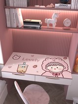 Dormitory learning writing desk desk cute girl heart Japanese tablecloth ins Wind student waterproof and oil-proof pvc table mat