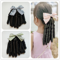 Baby child wig court curly hair accessories Chinese style baby girl student cute temperament Princess modeling performance