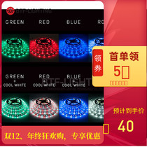 Hot sale LED colorful RGBW strip 5050 patch RGB White warm white light 60 light 12V soft strip