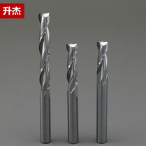 The woodworking tool of Acrylic carpenter carving machine is full of double - edged spiral milling cutter