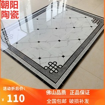 New Chinese parquet floor tile modern simple microcrystalline throwing brick living room dining hallway puzzle tile tile core tile