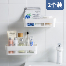 Bathroom shelf Punch-free wall-mounted toilet suction wall suction cup Sink Toilet bathroom storage shelf