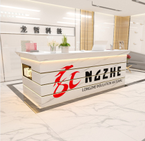 Creative net celebrity bar partition cabinet Commercial small clothing store Milk tea shop Barbecue shop bar Di Bar reception front desk