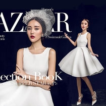 New photo studio magazine theme clothing fashion photo Korean version photo dress adult personality art photo clothes