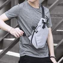 Skew Satchel Chest Bag Men Single Shoulder Inclined Cross Pack Sports Backpack Tide Man Single Shoulder Bag Han Edition Small Backpack Casual Purse