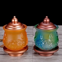 Yuantong Buddha supplies for Buddha supplies Guanyin holy water Cup lotus water cup for Buddha Cup great sorrow curse water cup for cup Buddha Cup