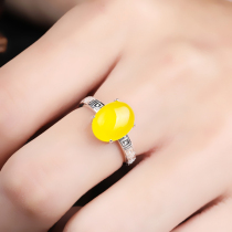 S925 sterling silver female ring empty holder inlaid beeswax ring ring guard 9*11 12*14 6*8 10*12