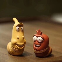 (Burst Laughing Bugs) boutique tea spotting original mine section mud clear water mud all hand made of purple sand tea darling tea to play the pieces