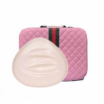 Honeycomb hole new prosthetic breast microporous fake breast light and breathable post-operative filmless silicone fake breast fake breast female