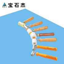 Gem Jie wallpaper tool wallpaper press roller construction plane seam stainless steel Yin angle soft