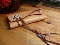 Knife Guest 72 Original new product Pure handmade Made in Italy A grade multi-fat saddle leather head Bull Peel see a long fortune