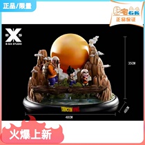 Fattening GKB-SIX studio Turtle-Man 3 Division Apprentice Solo Wooden Bridge Sun Epiphany Statue Handout Model Cartoon