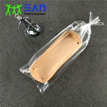 Long rectangular bean paste burnt mung bean cake packaging box Film Kraft paper white skin dessert baking packaging box