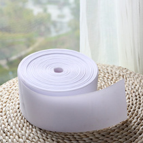 Curtain Roman Stem Perforated with spun cotton cloth Curtains Accessories Accessories White Cloth With Thickened Korean Folds