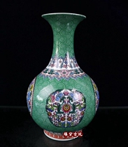 Jingdezhen porcelain vase Home decoration ornaments flower arrangement Dried flowers Chinese living room TV cabinet crafts 6