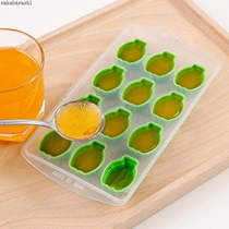 Ice grid ice box plastic thickened creative multi-mold shape ice bottom Japanese high quality Silicone elastic type