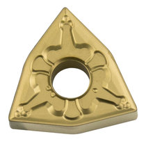 Imported CNC car blade Toshiba machine clip diamond outer circle machine clip knife grain steel triangular inner hole slotting head