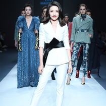 Majing Tongtong Gleaming White Suit Suit Woman 90% pants paired with belt 259C260P Workplace