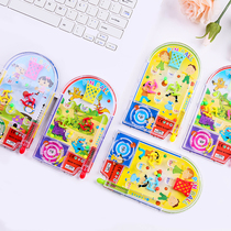 Creative childrens pachinko plate mini bead maze table game beneficial intelligence parent-child interactive nostalgic small toys