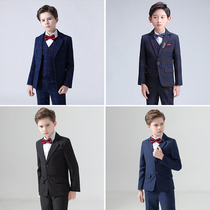 Children's Dress Boys's Suits Wedding Playboy Piano Performance Performance Showing Little Suits Handsome British Coat