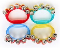 Baby childrens hand rattles Orff musical instrument toys Baby manual rattles Ringing newborn toys