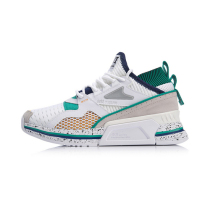 Li Ning casual shoes women 2019 new 001 wear-resistant couples shoes socks shoes trend low-top sneakers AGLP012