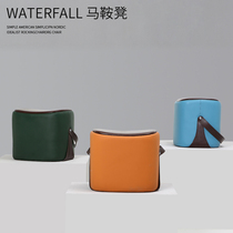 Drew custom Nordic fashion dresser bench sofa bench foot bench creative person changing shoe stool handcuff saddle stool