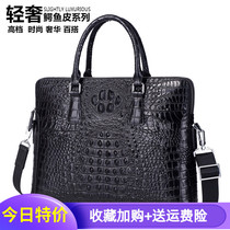 Bag Packs 2021 Light Lavish Avocado Leather Mens Bag Fashion 100 Hitch High-end Leather Bag Mens Briefcase Business Pack Handbag