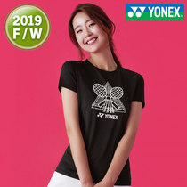 2019 Autumn Winter New YONEX badminton suit YY YY yunix mens and women quick-drying sports short sleeve T-shirt JC