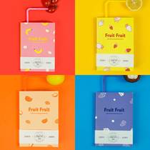 A tree cultural and creative fruit party series Hand book diary Simple literary and artistic small fresh college girl