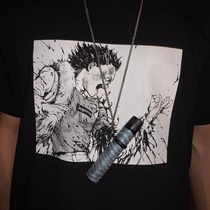 Electronic smog lanyard cigarette lighter electronic type cigarette generation portable dust cap trend hanging neck necklace