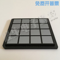 Silicon Chip Sample Sample Chip Chip Chip Tray Shockproof Box Black Chip Box Trach