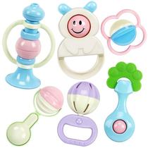 Children hand-rattled bells Boy girl baby 0-3-12 month baby 0-1 year old Hand-held childrens toys four