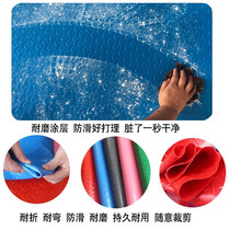 Anti-slip plastic ground mat PVC waterproof bathroom anti-slip mat door cushion workshop ground glue full paved road carpet